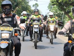 Memasuki Tahapan Pemilu 2024 Polres Blitar Mantapkan Situasi Kamtibmas dengan Patroli Dialogis 