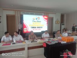 Polrestabes Surabaya Ungkap Kasus Pembunuhan Penyuluh Kepiting di Keputih Tambak Sukolilo Surabaya.