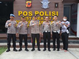 Wakapolres Cirebon Kota Cek Kesiapan Beberapa Titik Pos Pam dan Pos Yan Mudik