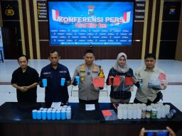 Ops Pekat Semeru 2024, Polres Blitar Kota Berhasil Amankan 2 Pelajar Perakit dan Penjual Bahan Peledak