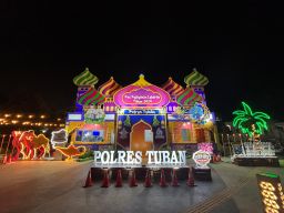 Unik, Istana Aladin Jadi Posyan Operasi Ketupat Semeru 2024 Polres Tuban