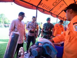 Polres Madiun Kota Siagakan Personel Gabungan Siap Tangani Bencana