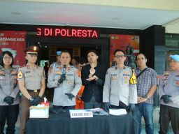 Polresta Malang Kota Berhasil Amankan Tersangka Pencuri Motor Milik Polisi  