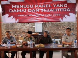 Polresta Banyuwangi Inisiasi Dialog Menuju Pakel Damai dan Sejahtera Akhiri Polemik Lahan