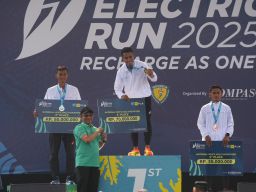 Momen Hari Sumpah Pemuda PLN Electric Run 2025 Sukses Digelar, Jadi Event Lari Nol Emisi Pertama di Indonesia