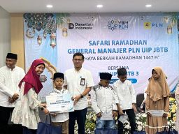 Safari Ramadhan PLN UIP JBTB di Malang, Santuni 20 Anak Yatim dan Perkuat Semangat Proyek Kelistrikan