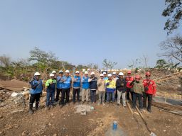 Perkuat Keandalan Kelistrikan Gresik, General Manager PLN UIP JBTB Pantau Progres Pembangunan SUTT 150 kV Bungah–Paciran