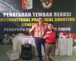 Rizky, Atlit Junior Menembak dari Garuda Jalakaca Shooting Club
