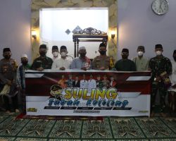 Laksanakan Program SULING, Kapolres Bondowoso dan Dandim Gelar Vaksinasi Kejar Herd Immunity