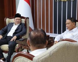 Bahas Perkembangan PB Muaythai Indonesia, Menpora dan Ketua KONI Temui Ketua DPD RI