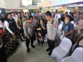 Jumat Curhat di Terminal Purabaya, Kapolda Jatim Sampaikan Layanan SIM Tiga Pilar