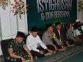 Polisi Gelar Patroli Skala Besar dan Istighosa Malam 1 Suro di Nganjuk Aman