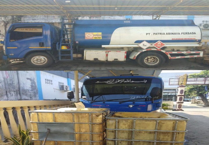 Polres Jember Berhasil Tangkap Truck Tangki dan Bongkar Lapak Penimbunan Solar Bersubsidi