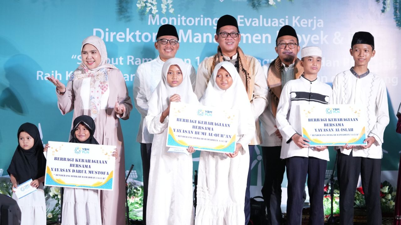 Menggapai Indahnya Berbagi, PLN UIP JBTB Memberikan Santunan Tali Asih Kepada Anak Yatim