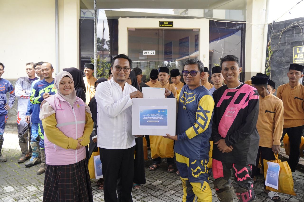 Berbagi Kebahagian Bersama Santri LKSA Aisyiyah Kota Batu, PLN Icon Plus &amp;amp PLN UID Jatim Gelar Fun Trail dan TJSL