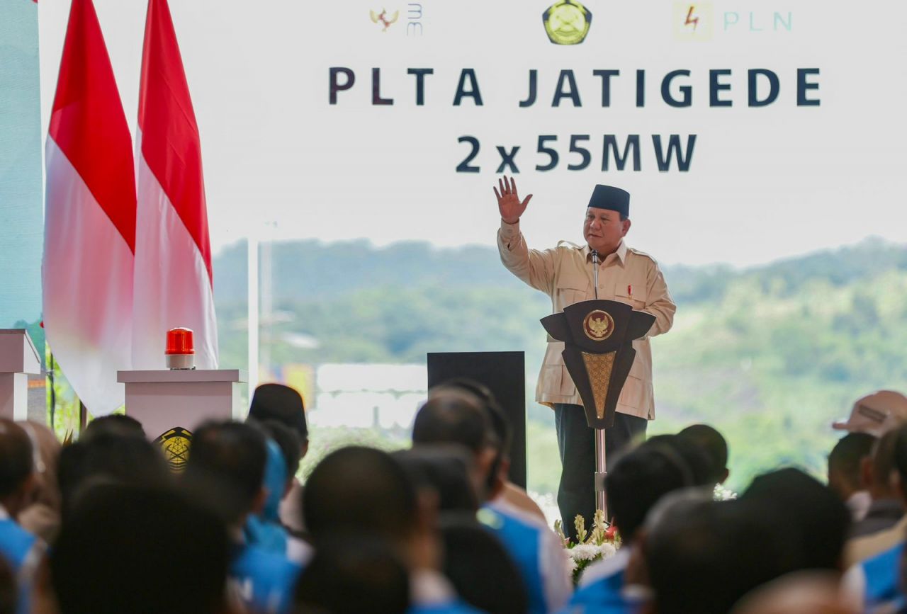 Momen Tahun Baru, Presiden Prabowo Resmikan Proyek Strategis Ketenagalistrikan Terbesar di Dunia
