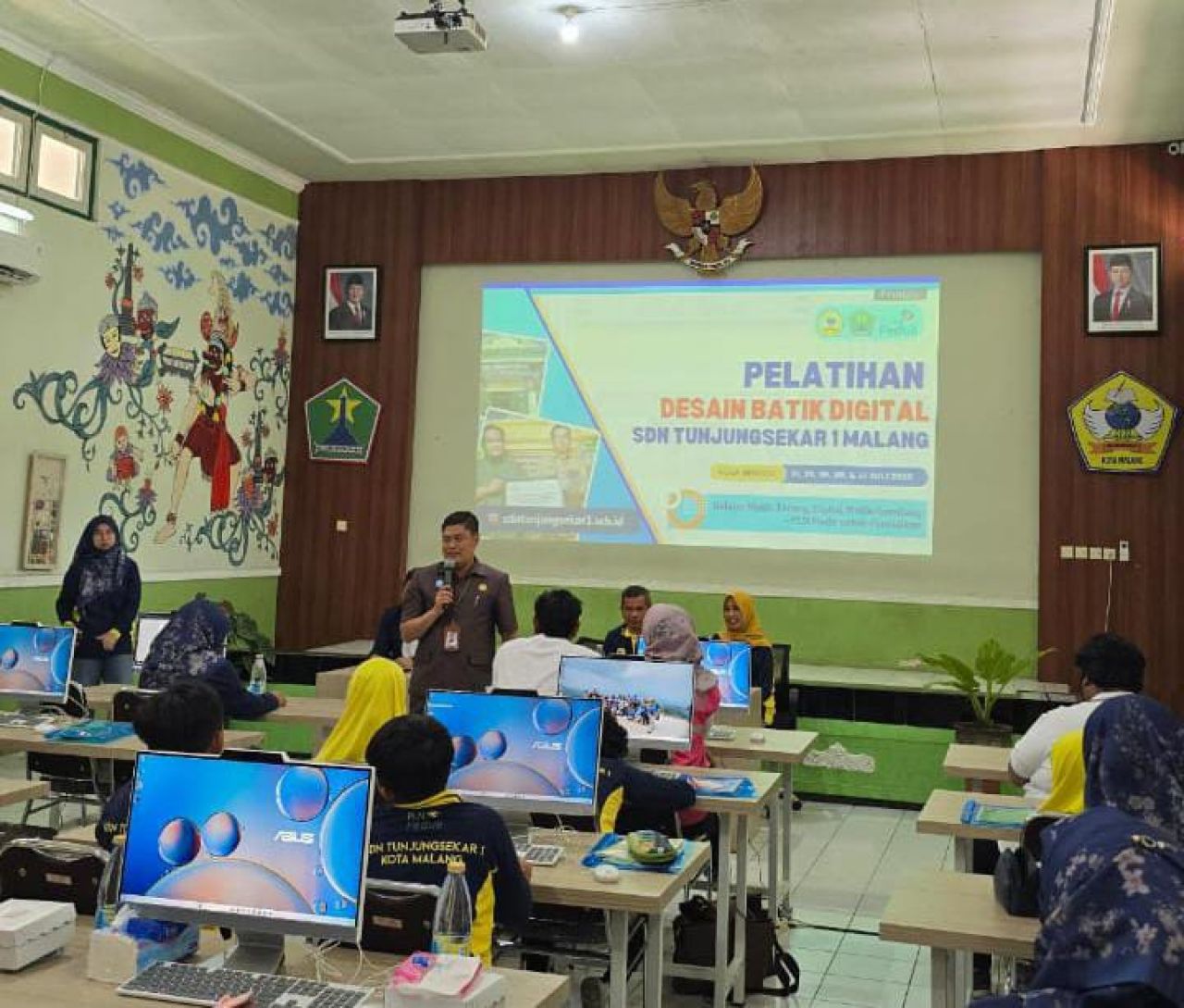 Jelang Hari Kemerdekaan, PLN UIP JBTB Berikan Bantuan Pelatihan Budaya di SDN Tunjungsekar 1 Malang