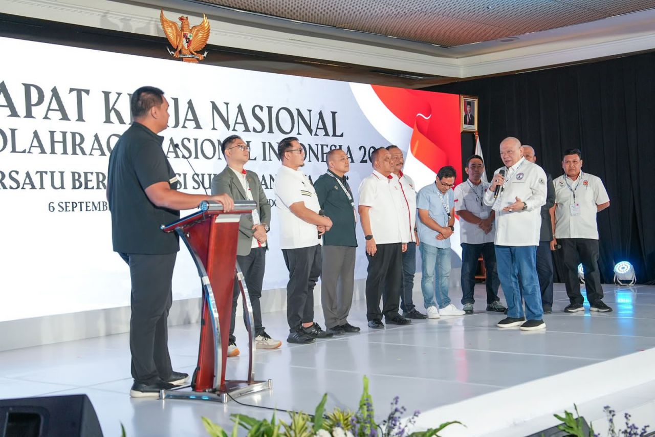 Hadiri Rakernas KONI, Menpora Digempur Soal Permenpora 14/2024