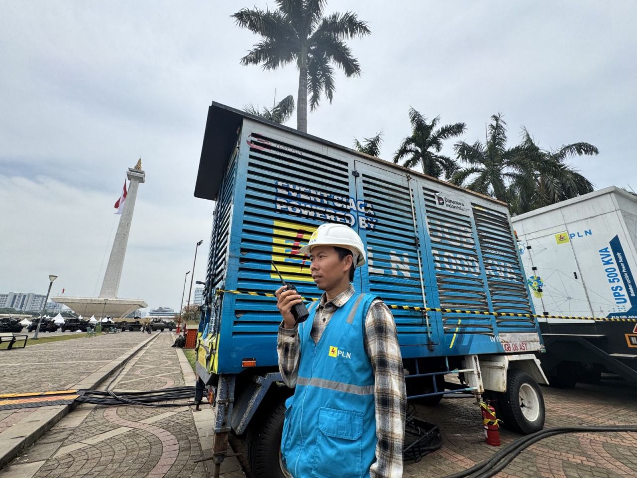 Semangat Hari Lahir Pancasila, TNI Apresiasi PLN: Listrik Andal Sukses Kawal HUT TNI ke-80