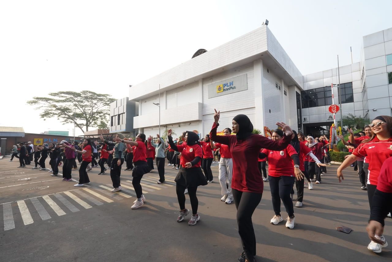 ICONMOVE Warnai HUT ke-26 PLN Icon Plus dengan Semangat Hidup Sehat dan Kepedulian Sosial