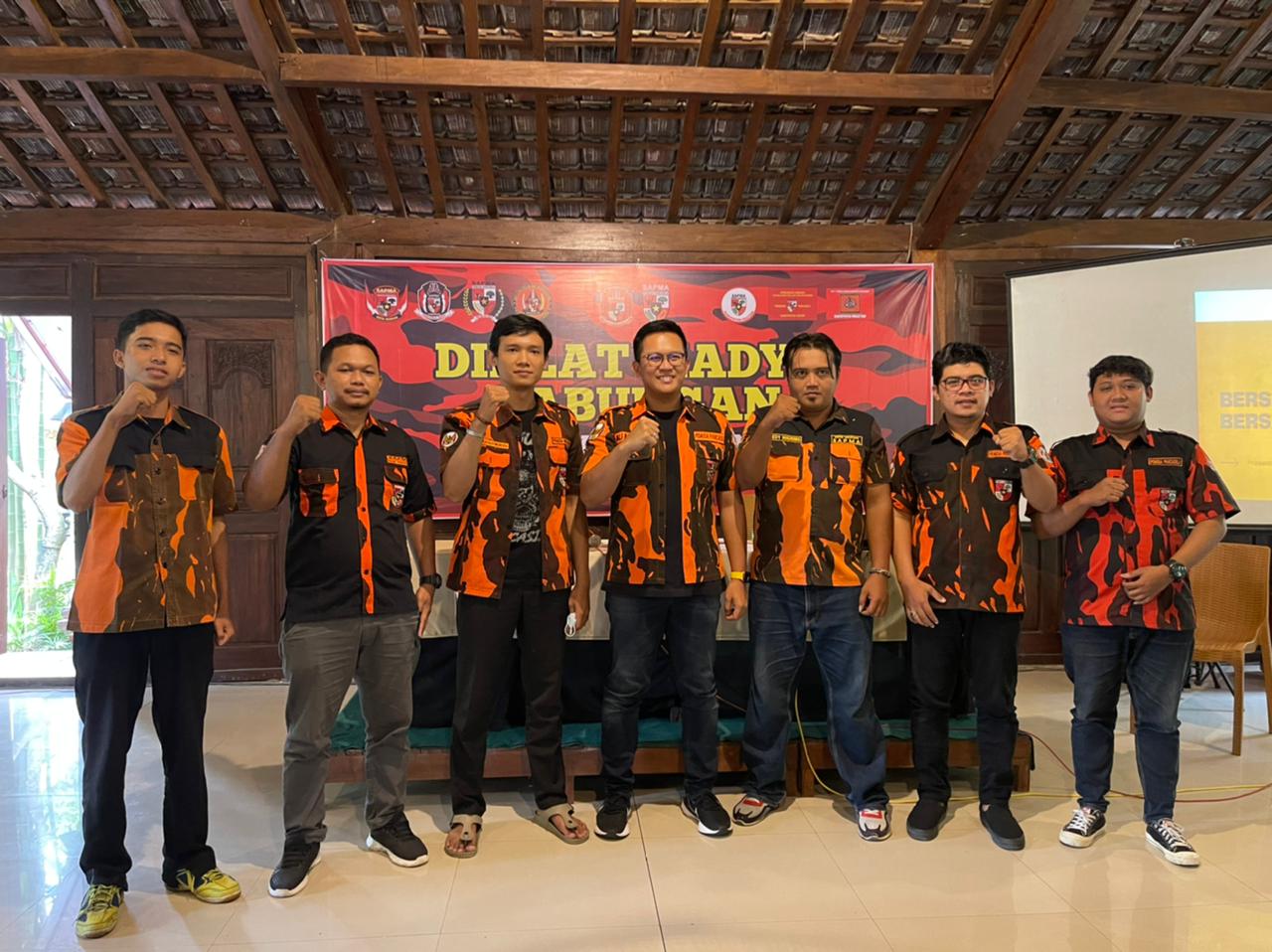 Satuan Pelajar Mahasiswa Pemuda Pancasila Karisidenan Madiun Gelar Diklat Gabungan