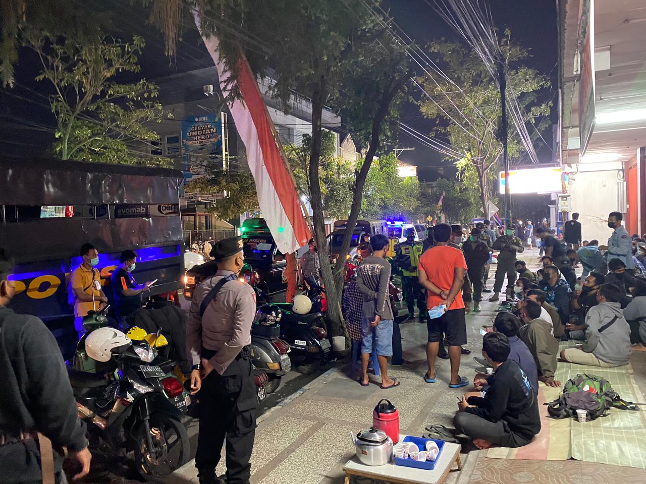 Jaga Kondusifitas Wilayah dan Tekan Penyebaran Covid, Polres Tulungagung Gelar Pamor Keris Skala Besar