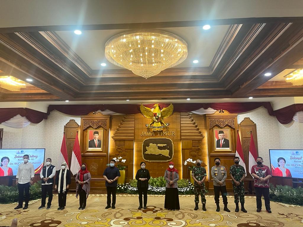 Forkopimda Jatim Dampingi Ketua DPR RI Kunker di Jatim