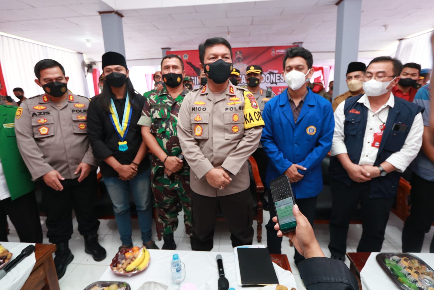 Forkopimda Jatim cek vaksinasi presisi serentak di Gresik