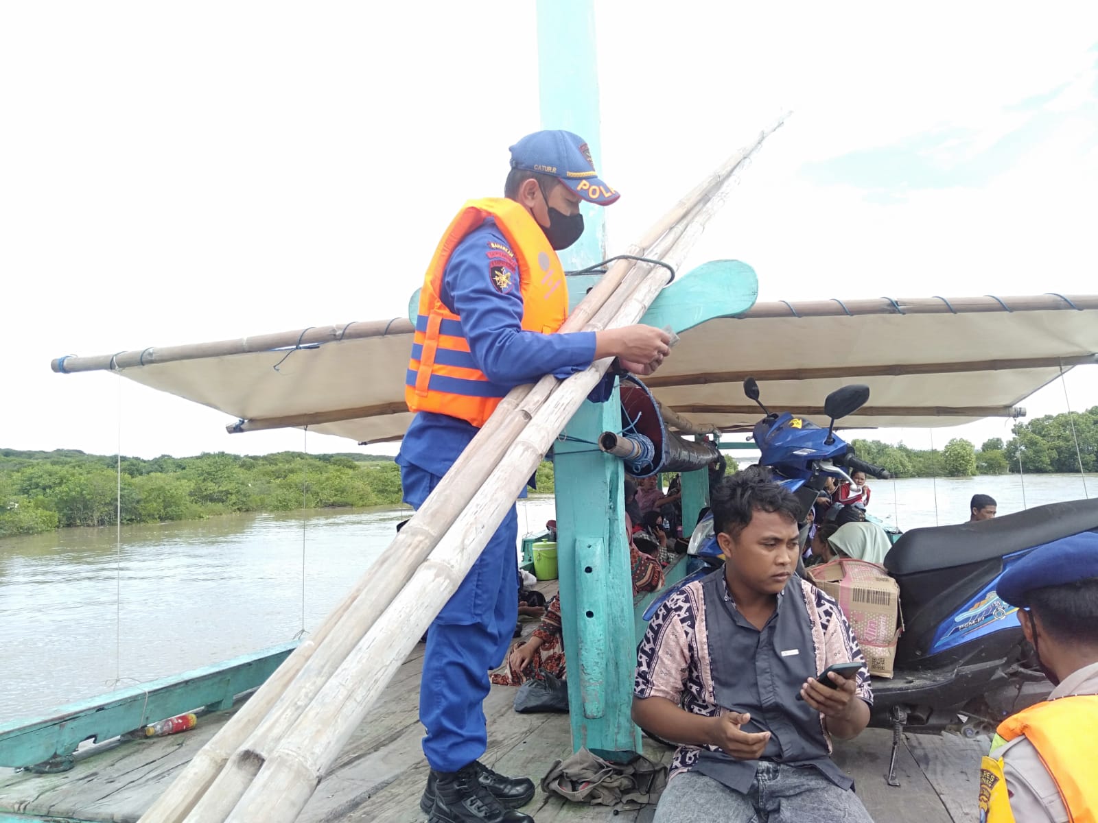 Antisipasi Motor Bodong, Satpolair Polres Sampang Gelar Operasi Rutin