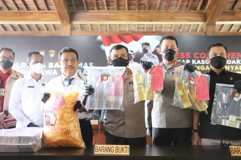Peredaran Minyak Goreng Kemasan Tanpa Ijin Edar Digulung Polda Jateng