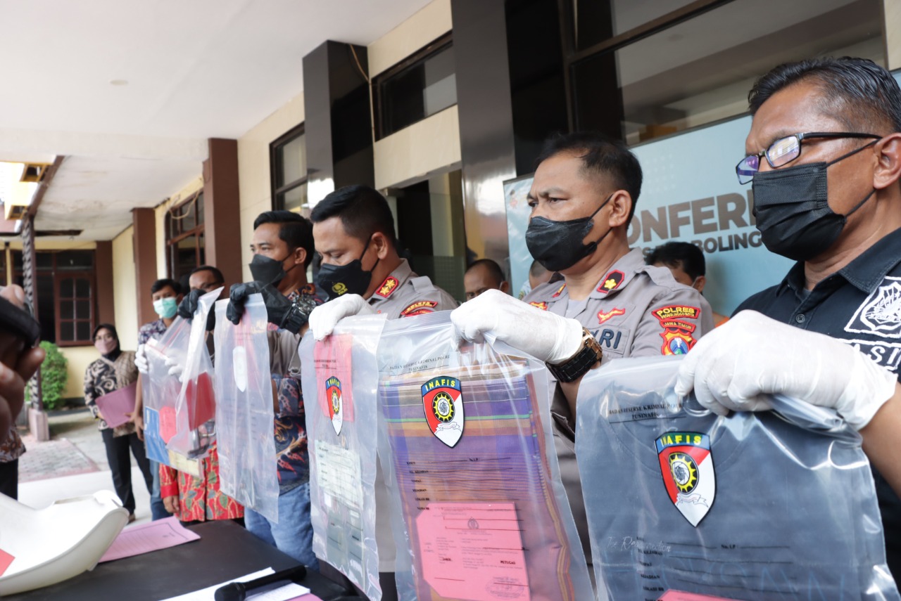 Polres Probolinggo Kota Berhasil Mengamankan Jaringan Curamor