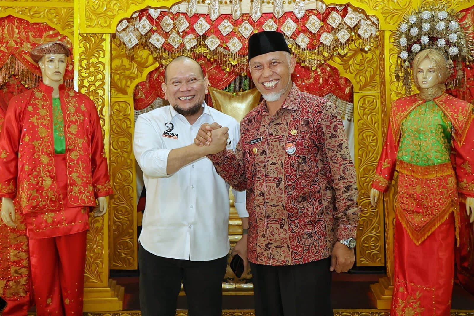 Dukung Perkembangan Batik Pesisir Selatan, LaNyalla: Bisa Bantu Pulihkan Ekonomi