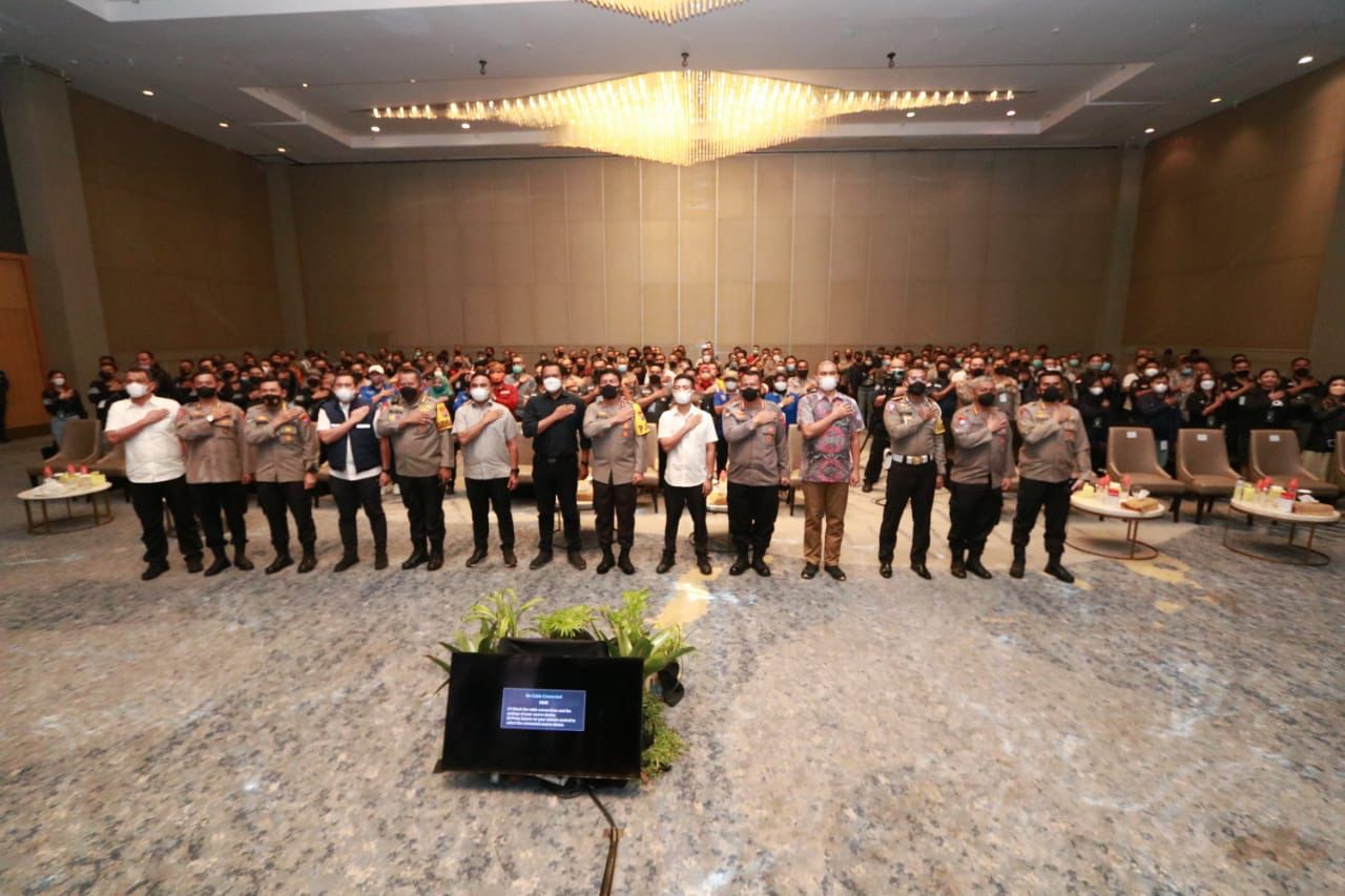 Polda Jatim gelar Deklarasi Anti Hoax dan Bijak Bermedsos, diikuti Netizen Jawa Timur