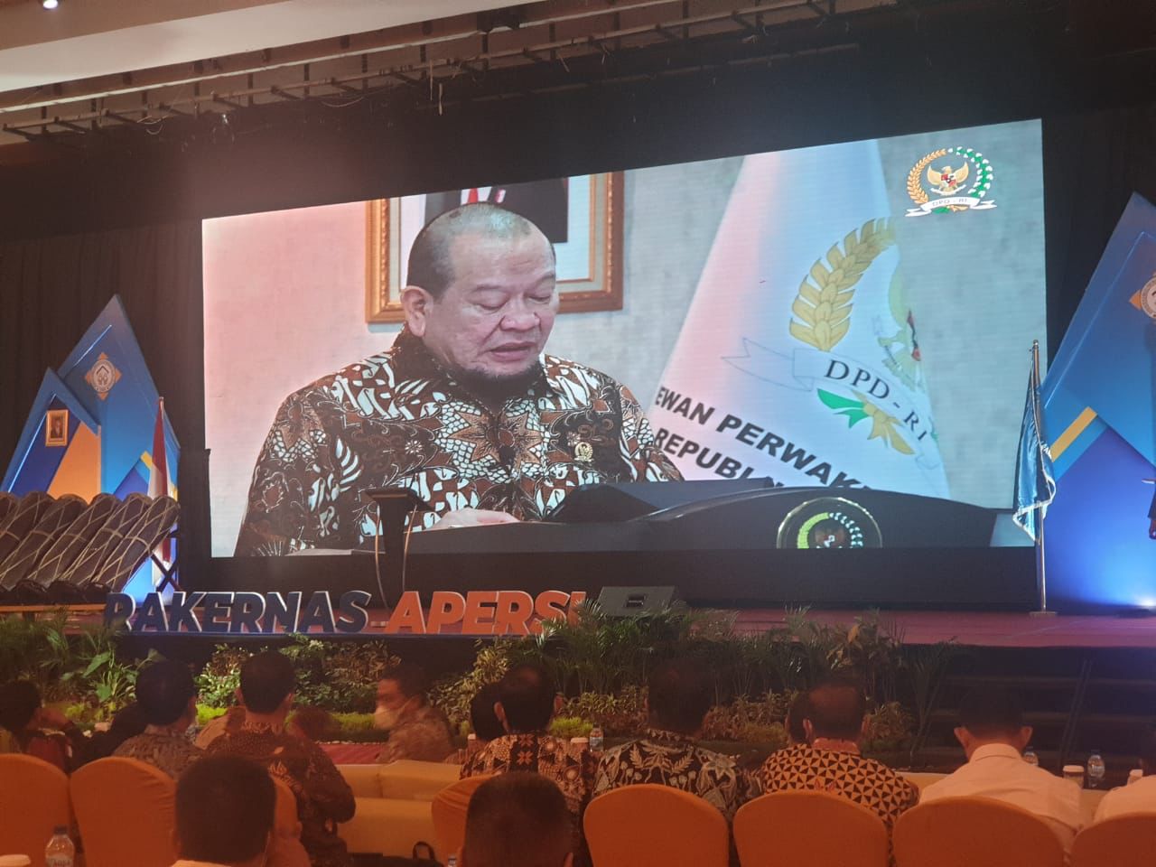 Saat Rakernas APERSI, LaNyalla Tegaskan Pemenuhan Kebutuhan Rumah Amanat Konstitusi