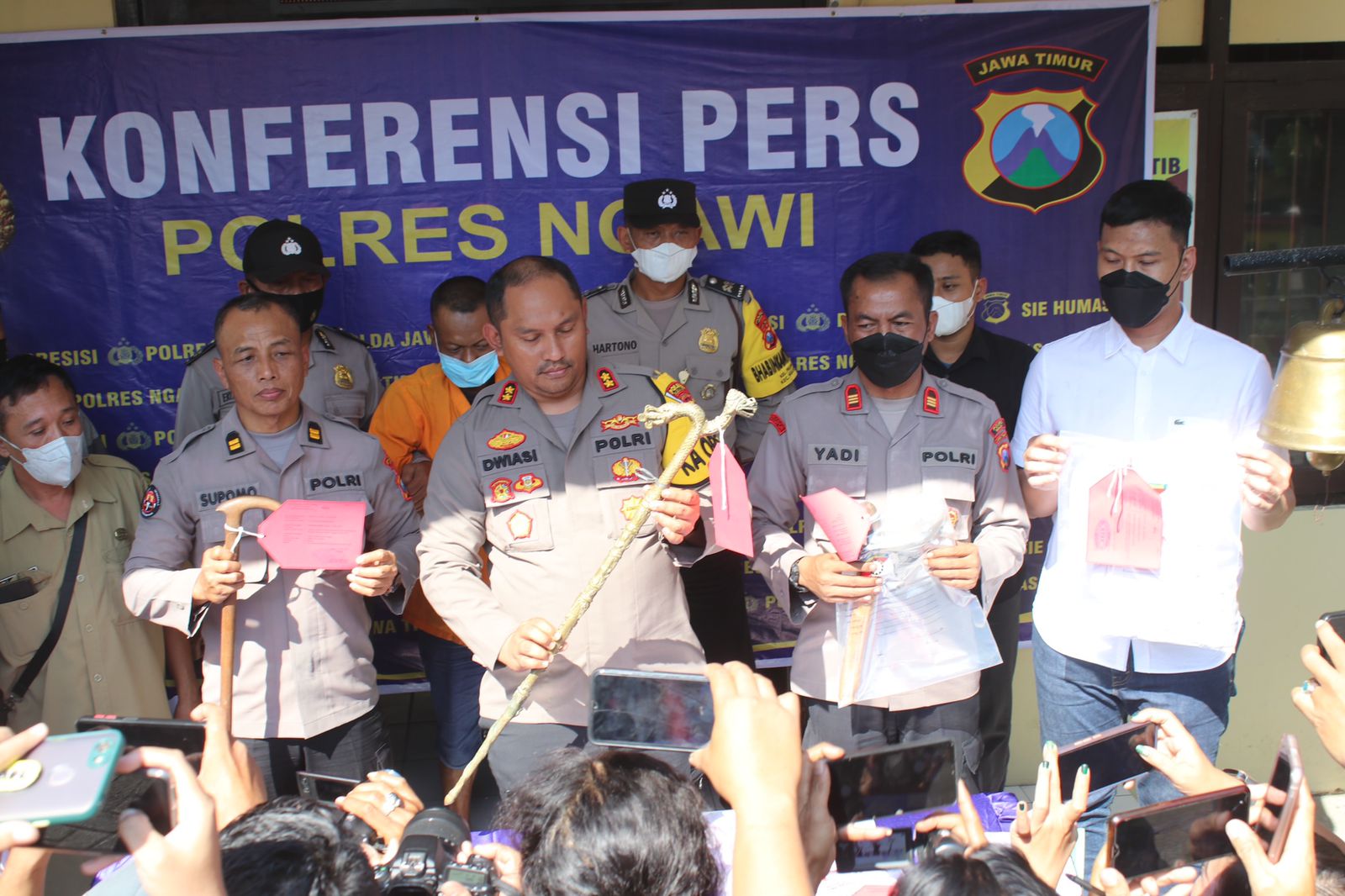Polres Ngawi Berhasil Ungkap Kasus Pencabulan, Oknum Guru Spiritual Diamankan