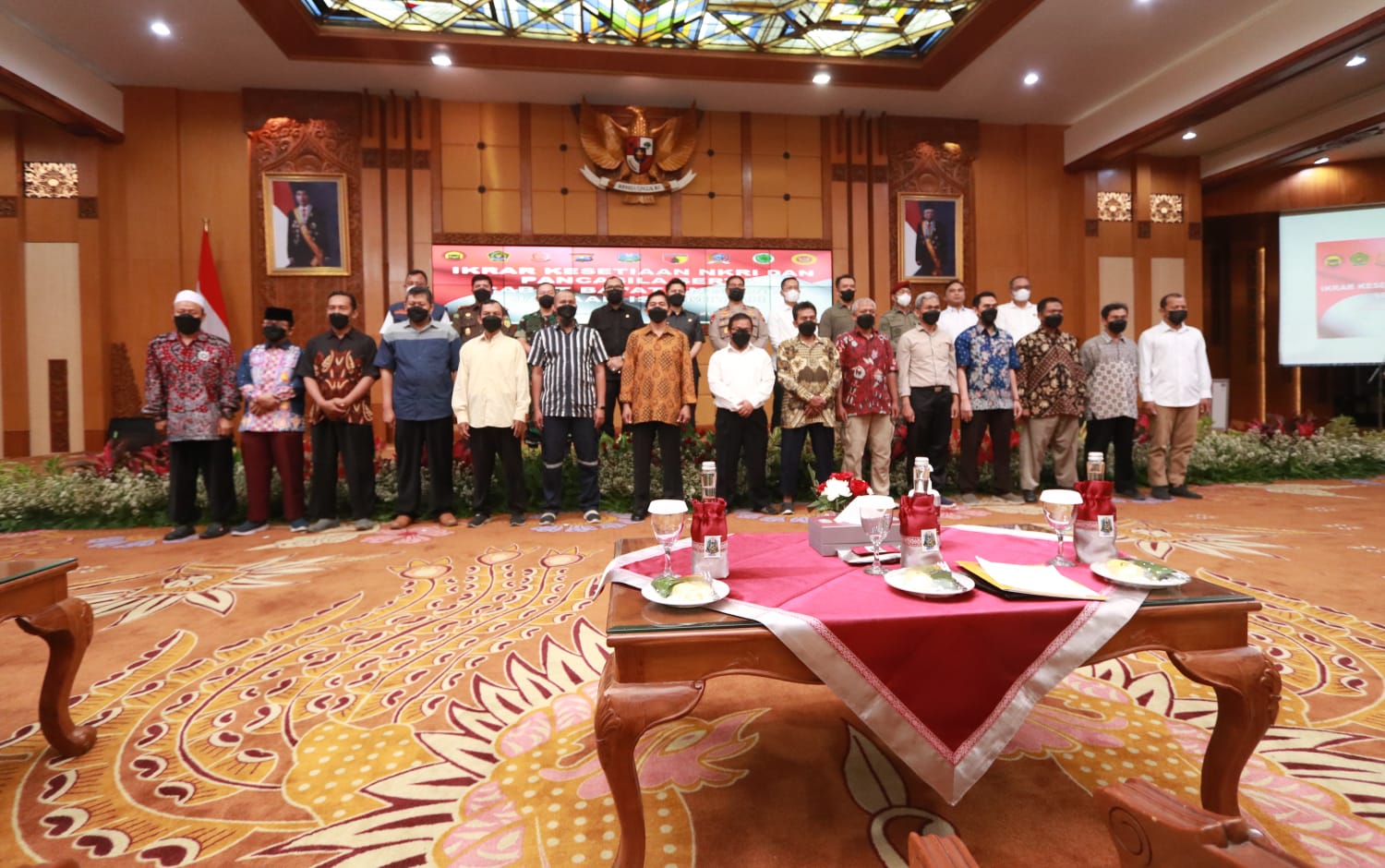 15 Anggota JI Jatim Kembali Dipelukan NKRI dan Pancasila
