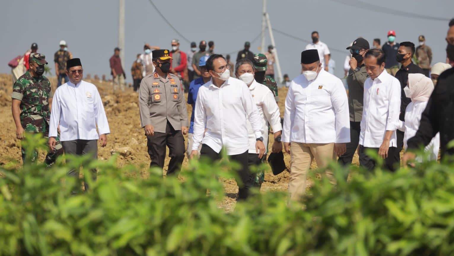 Forkopimda Jatim Dampingi Kunjungan Kerja Presiden RI di Jatim
