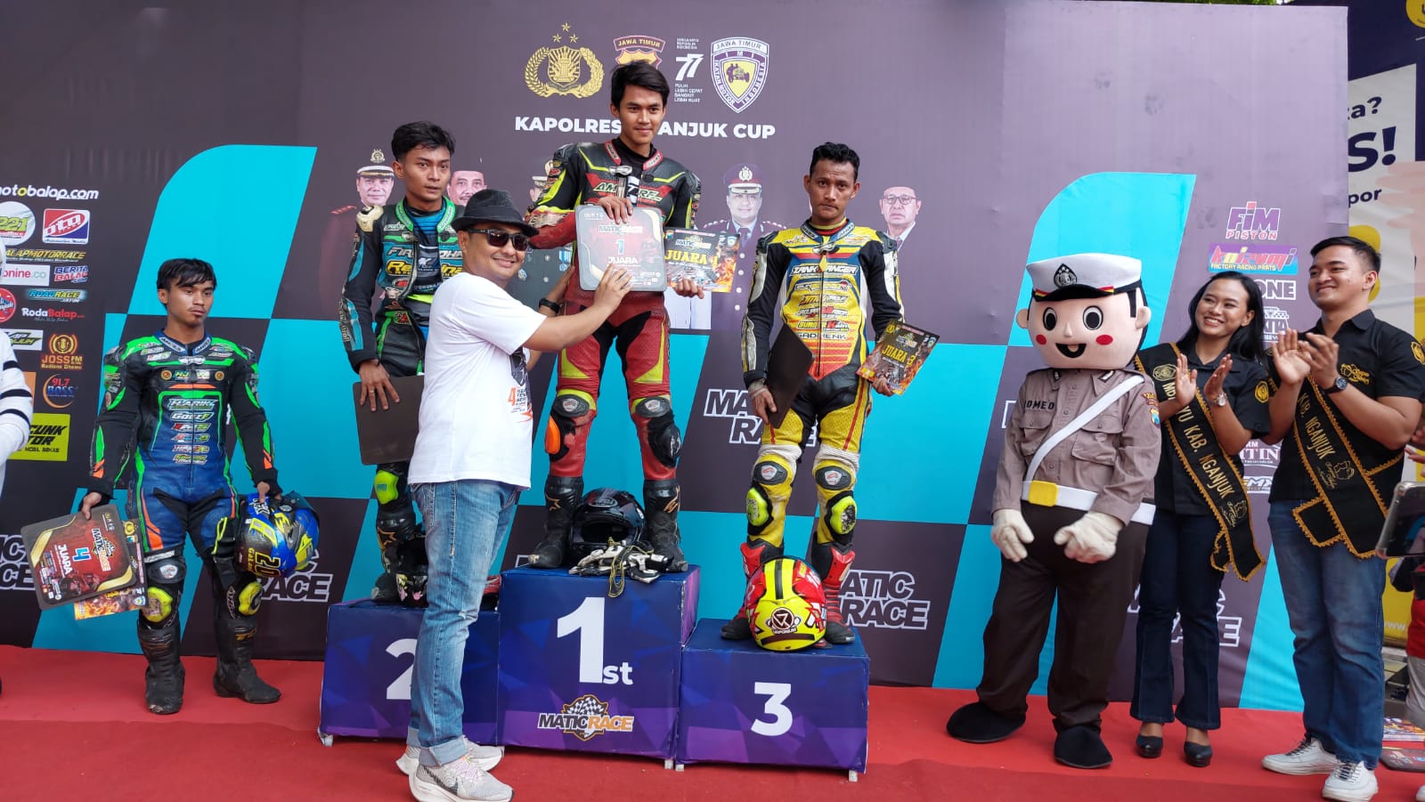 Bupati Berikan Apresiasi Ajang Matic Race 2022 yang Digelar oleh Polres Nganjuk