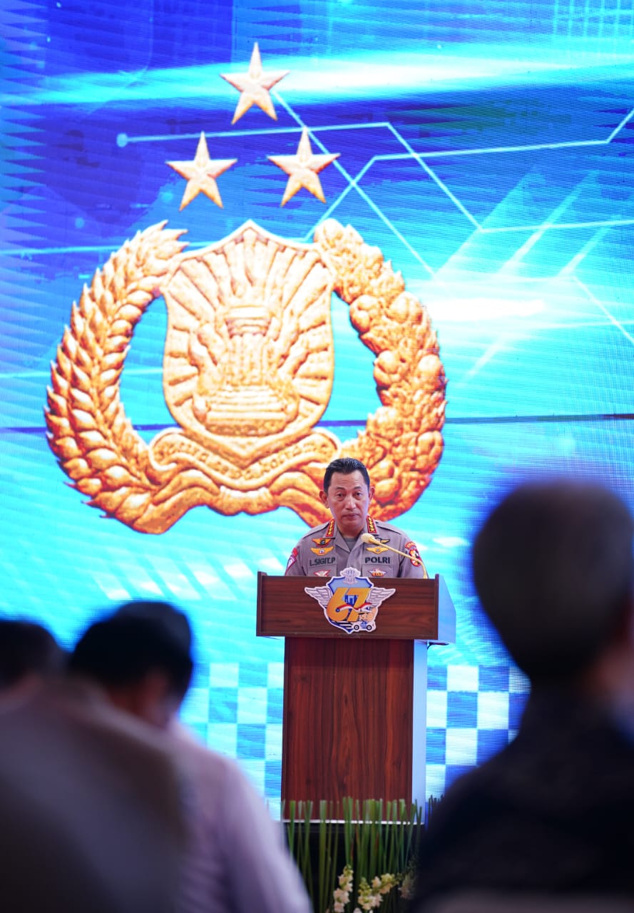 HUT Lantas ke-67, Kapolri Resmikan Program Prioritas ETLE Nasional di 34 Polda