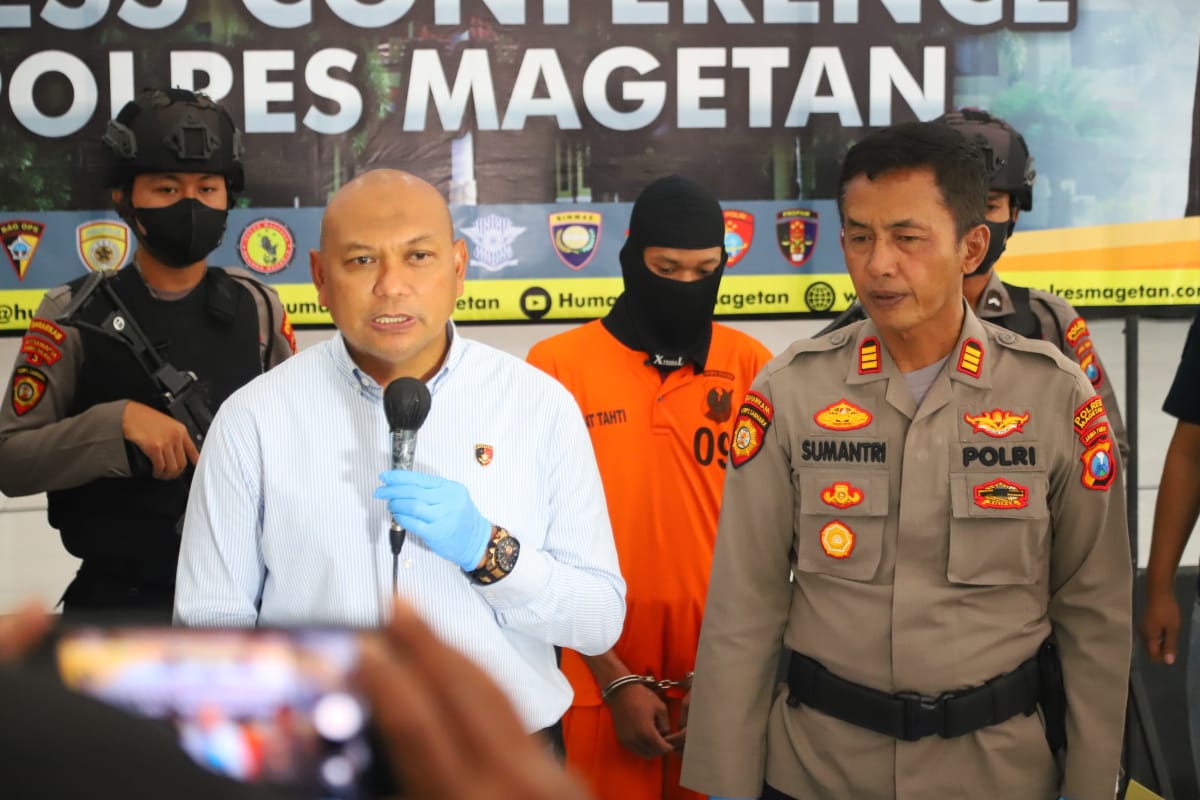 Polres Magetan Berhasil Amankan Pelaku Curas dan Percobaan Pemerkosaan Pada Korban Disabilitas