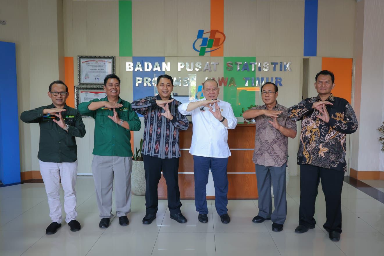 Ketua DPD RI Berharap BPS Turut Dukung Penguatan Pertanian Jawa Timur