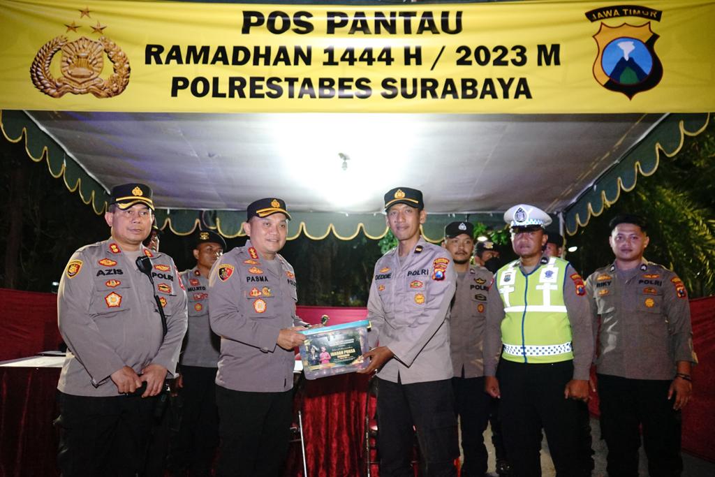 8 Pos Pantau Bulan Ramadhan, Strategi Polrestabes Surabaya Amankan Wilayah di Akhir Pekan