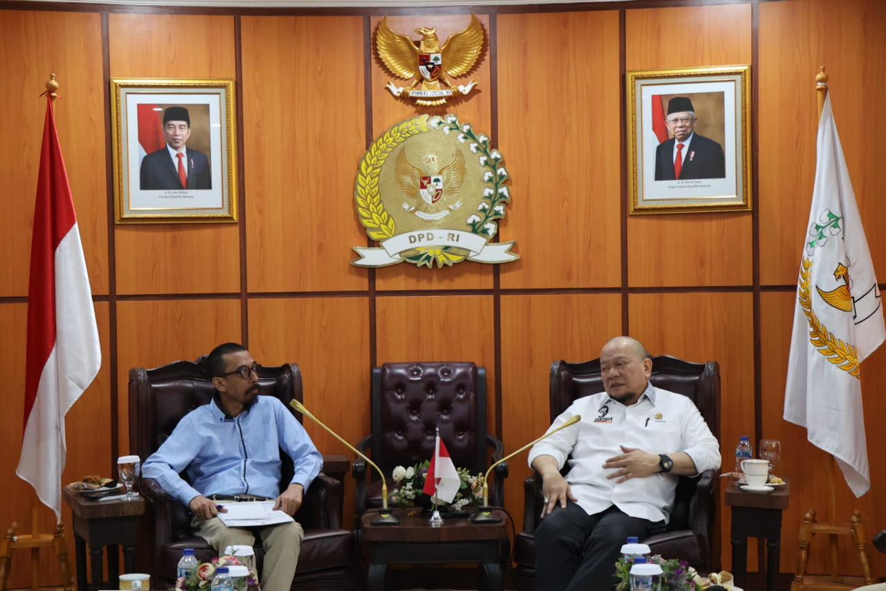 Forum Tanah Air Temui Ketua DPD RI, Serahkan 10 Manifesto Politik