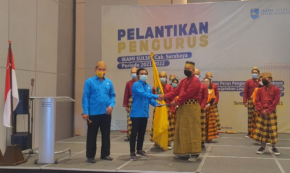 Andi Muh. Ridwan Pimpin IKAMI SULSEL Cabang Surabaya Periode 2021-2022