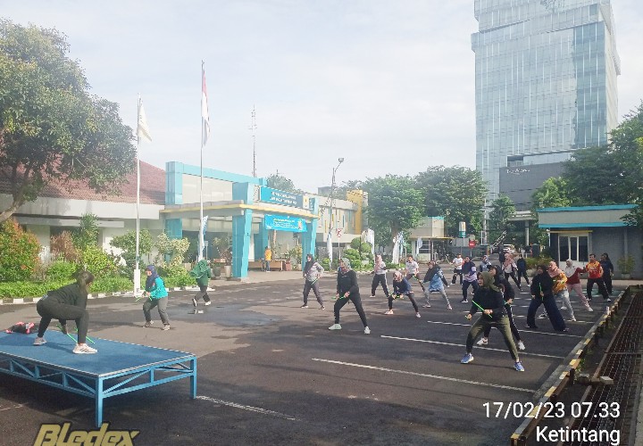 Tingkatkan Kwalitas Hidup Sehat PLN UIP JBTB Gelar Senam Pagi Rutin